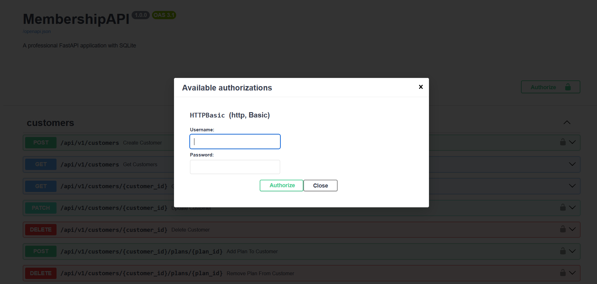 Screenshot of MembershipAPI: Scalable SaaS Backend